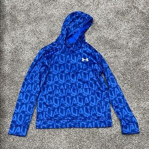 Under Armour Blue Kids Hoodie- Brand New